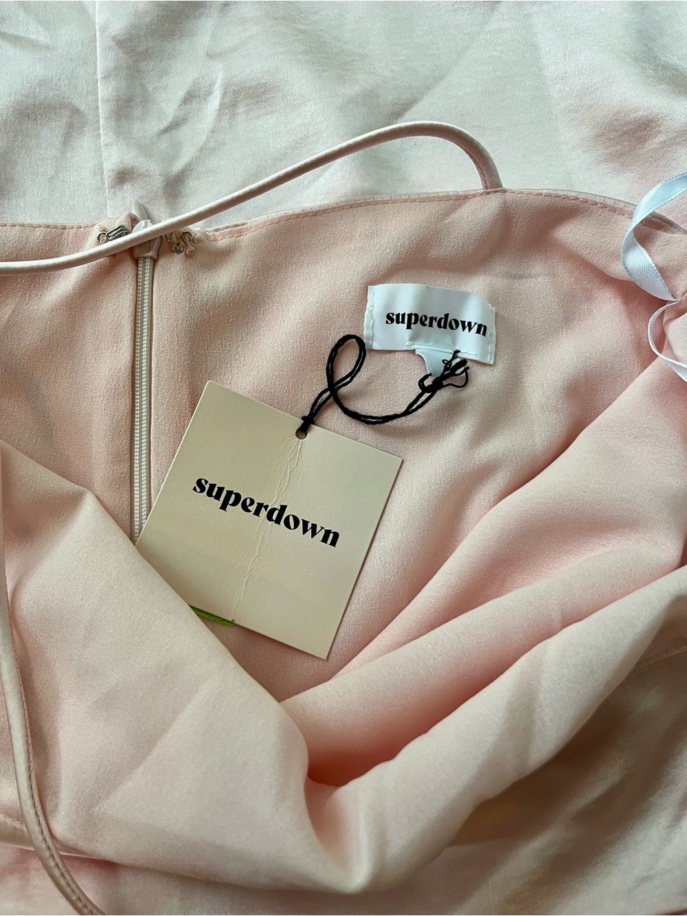 Silky Pink Formal Dress - Picture 7 of 8
